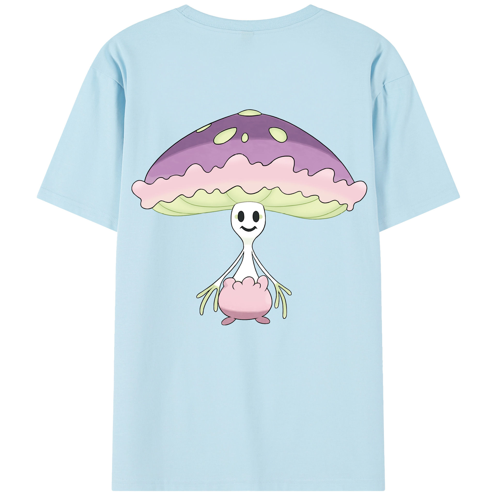 （画像用） ポケットモンスター Pokémon 綿100％半袖Tシャツ（背面プリント）